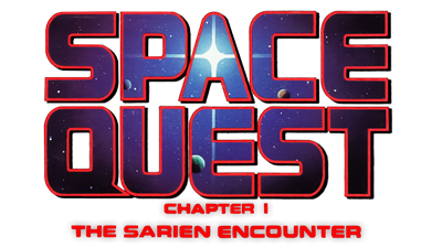 Space Quest: Chapter I: The Sarien Encounter - Clear Logo Image