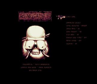 Renegades - Screenshot - Game Title Image