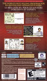 Chessmaster: The Art of Learning - Box - Back Image
