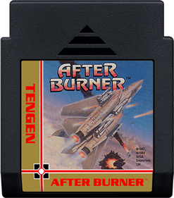 After Burner (Tengen) - Cart - Front Image