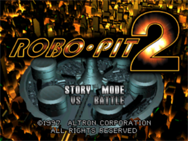 Robo Pit 2 - Screenshot - Game Title Image