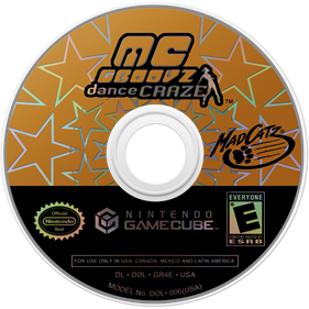 MC Groovz Dance Craze - Disc Image