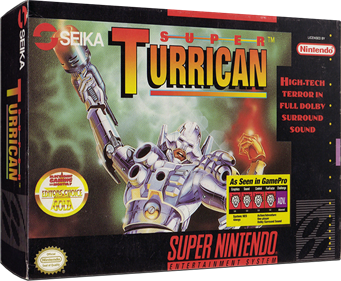 Super Turrican - Box - 3D Image