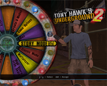 Tony Hawk's Underground 2 - Screenshot - Game Title Image