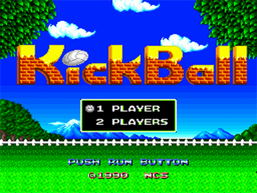 KickBall - Screenshot - Game Title Image