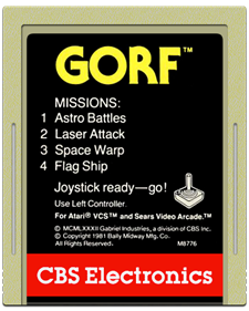 GORF - Fanart - Cart - Front Image