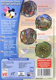 Disney's Mickey Saves the Day: 3D Adventure - Box - Back Image