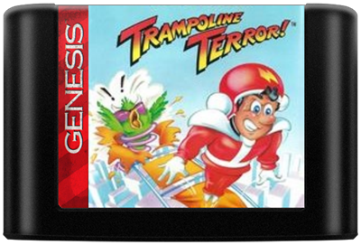 Trampoline Terror! - Cart - Front Image