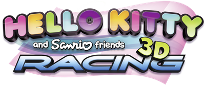 Hello Kitty and Sanrio Friends: 3D Racing - Clear Logo Image