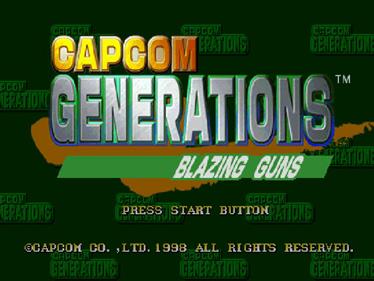 Capcom Generations - Screenshot - Game Title Image