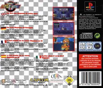 Mega Man Battle & Chase - Box - Back Image