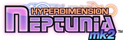 Hyperdimension Neptunia mk2 - Clear Logo Image
