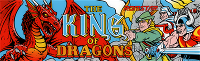 The King of Dragons - Arcade - Marquee Image