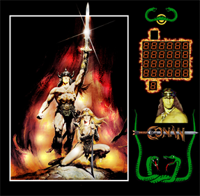 Conan - Arcade - Marquee Image