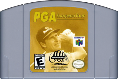 PGA European Tour - Cart - Front Image