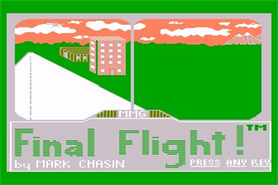 Final Flight! - Screenshot - Game Title Image