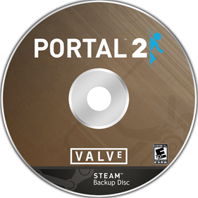 Portal 2 - Fanart - Disc Image