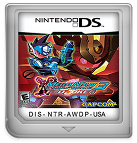 Mega Man Star Force 3: Red Joker - Fanart - Cart - Front