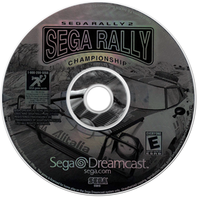 Sega Rally 2: Sega Rally Championship - Disc Image