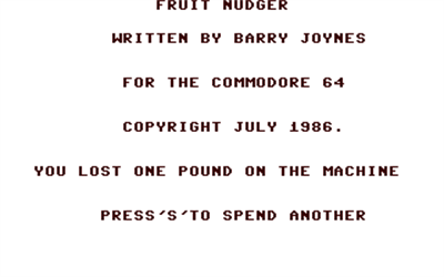 Fruit Nudger - Screenshot - Game Title Image