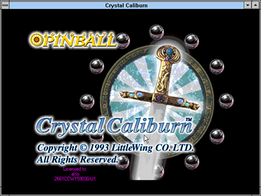 Crystal Caliburn - Screenshot - Game Title Image