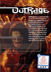 Outrage - Advertisement Flyer - Front Image