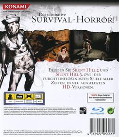 Silent Hill: HD Collection - Box - Back Image