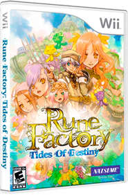 Rune Factory: Tides of Destiny - Box - 3D Image