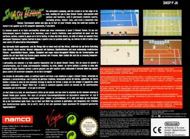 Smash Tennis - Box - Back Image