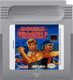 Double Dragon 3: The Arcade Game - Fanart - Cart - Front