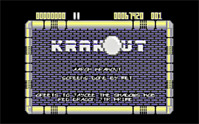 Aargh Krakout - Screenshot - Game Title Image