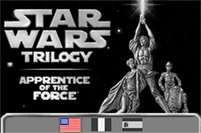 Star Wars Trilogy: Apprentice of the Force - Screenshot - Game Title Image