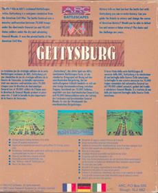 Gettysburg - Box - Back Image