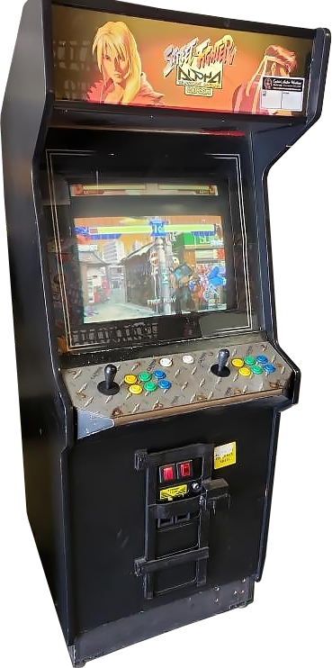 street fighter alpha 2 arcade cabinet
