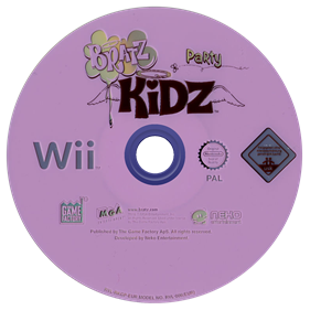 Bratz Kidz: Slumber Party - Disc Image