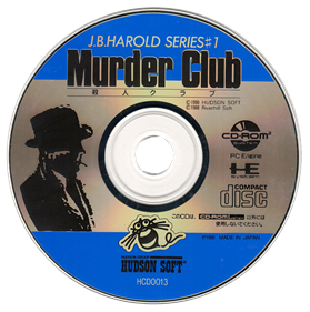 J.B. Harold Murder Club - Disc Image