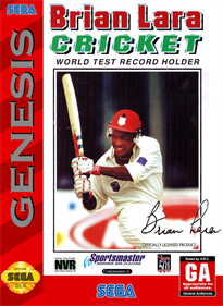 Brian Lara Cricket - Fanart - Box - Front Image