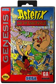 Astérix and the Great Rescue - Box - Front - Reconstructed Image