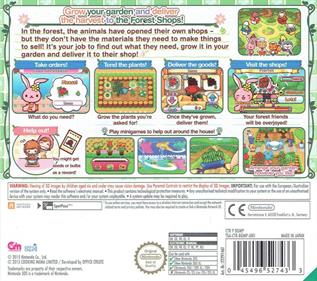 Gardening Mama 2: Forest Friends - Box - Back Image