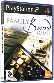 Family Board Games - Box - 3D Image