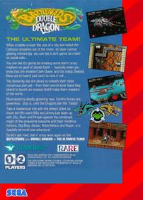Battletoads / Double Dragon - Box - Back - Reconstructed