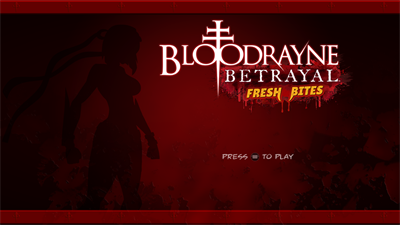 BloodRayne Betrayal: Fresh Bites - Screenshot - Game Title Image