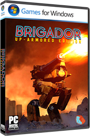 Brigador: Up-Armored Edition - Box - 3D Image