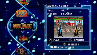 Midway Arcade Treasures: Extended Play - Screenshot - Game Select Image
