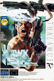 Hawkeye - Advertisement Flyer - Front Image