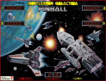 Battlestar Galactica - Arcade - Marquee Image