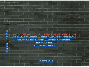 Final Fight: ReBirth - Screenshot - Game Select Image