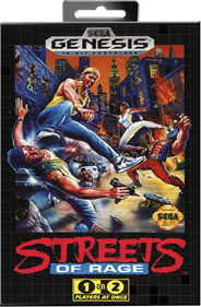 Streets of Rage - Box - Front - Reconstructed