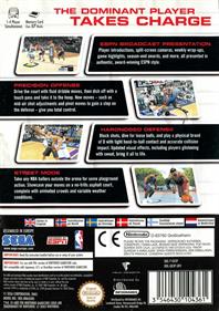NBA 2K3 - Box - Back Image
