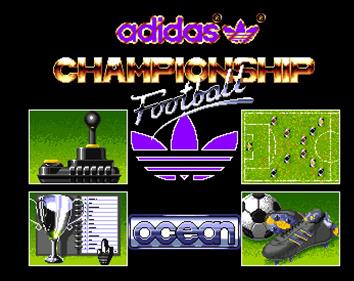 Adidas Championship Football - Screenshot - Game Select Image